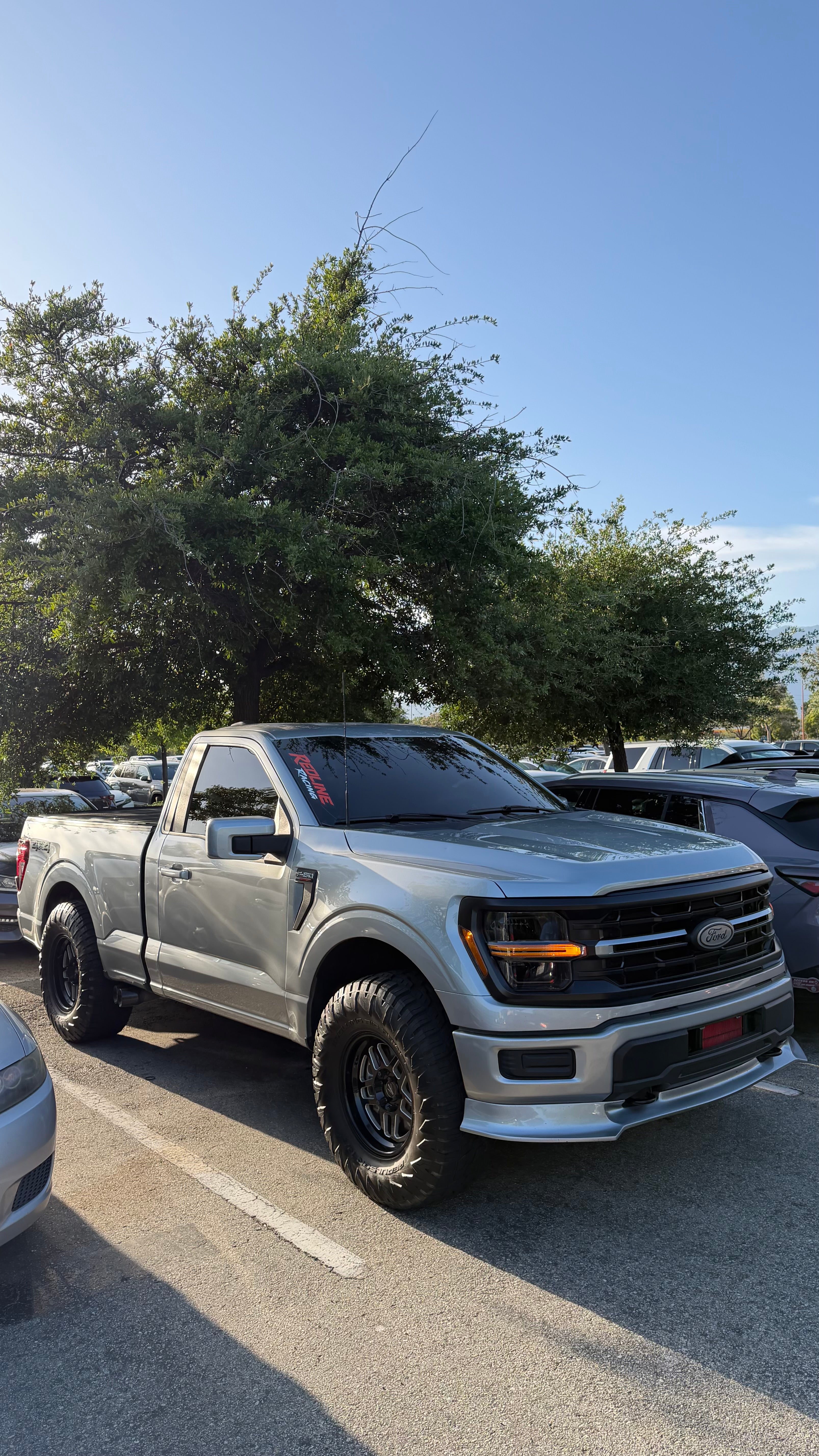 REDLINE RACING WINDSHIELD DECAL