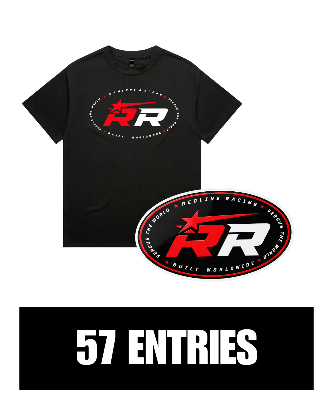 RR TEE + STICKER