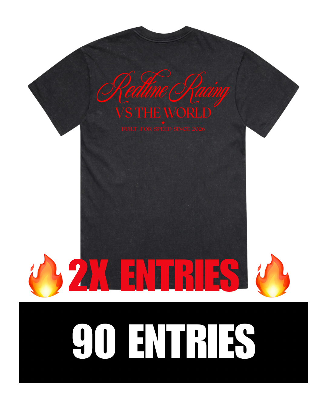 REDLINERACING VS WORLD TEE