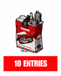 REDLINE RACING SPARK PLUGS STICKER